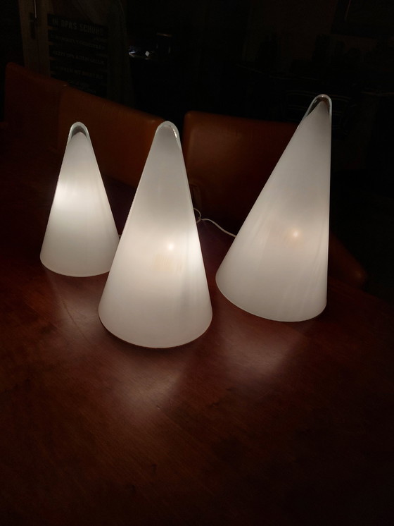 Image 1 of 3 SCE Teepee Table Lamps.