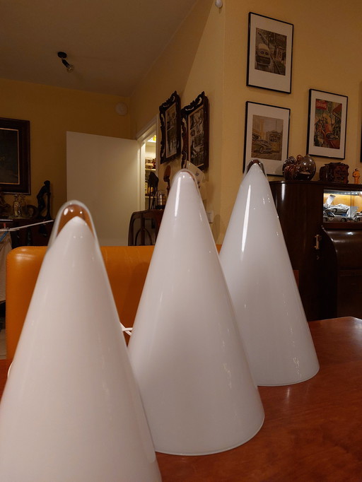 3 SCE Teepee Table Lamps.