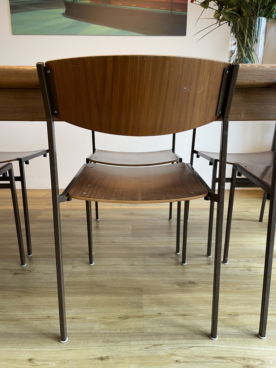 Image 1 of 6x Gijs van der Sluis chairs