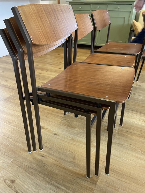 Image 1 of 6x Gijs van der Sluis chairs