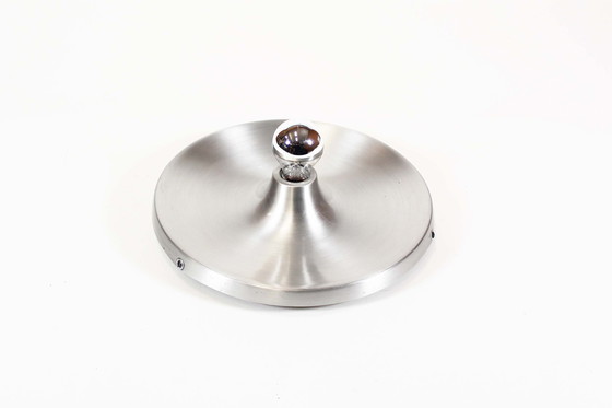 Image 1 of 1x Vintage metal Discus wall lamp