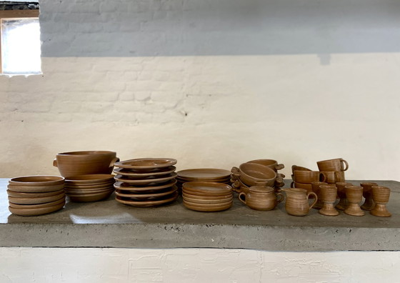 Image 1 of Jean Austruy of Vallauris 53-piece ceramic set