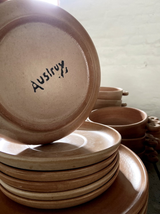 Image 1 of Jean Austruy of Vallauris 53-piece ceramic set