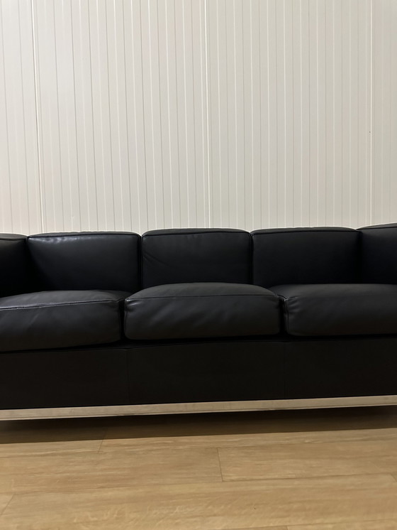 Image 1 of Cassina Lc2 Le Corbusier 3-Seater Sofa