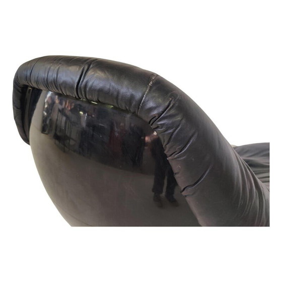 Image 1 of Sillón y otomana Rodica de mediados de siglo, de Mario Brunu para Confort, Italia, década de 1970