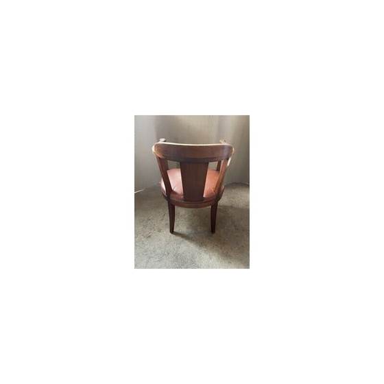 Image 1 of Vintage Art Deco leather armchair