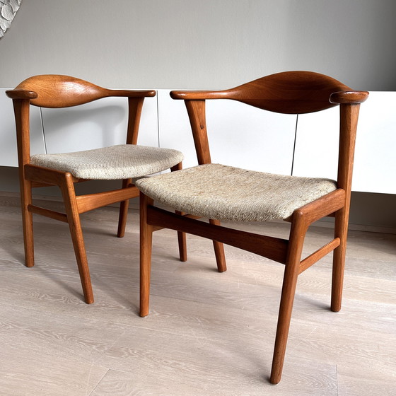 Image 1 of 2x vintage armchairs Erik Kirkegaard