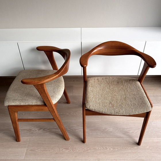 Image 1 of 2x vintage armchairs Erik Kirkegaard