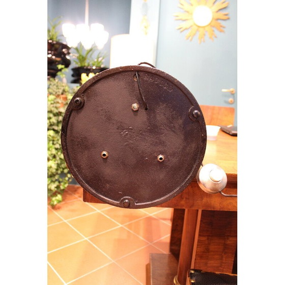 Image 1 of Lampada da terra vintage in metallo cromato e ghisa per Radice, Italia 1970