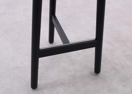 Image 1 of 4x DUM Office Beech bar stool black, 75 cm