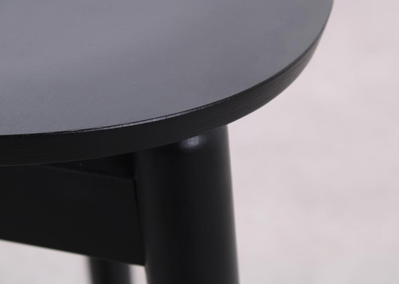 Image 1 of 4x DUM Office Beech bar stool black, 75 cm