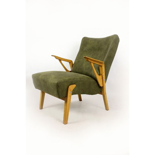 Vintage Ash Armchair, 1960s