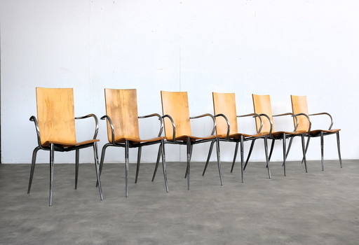 6x Philippe Starck, chaise Olly Tango