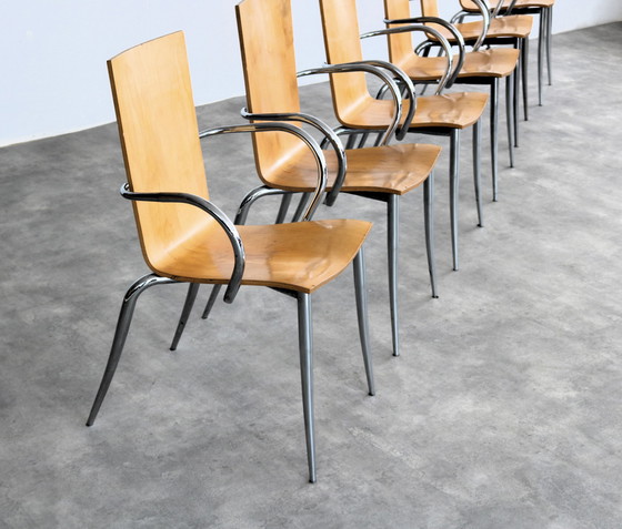 Image 1 of 6x Philippe Starck, Olly Tango chair