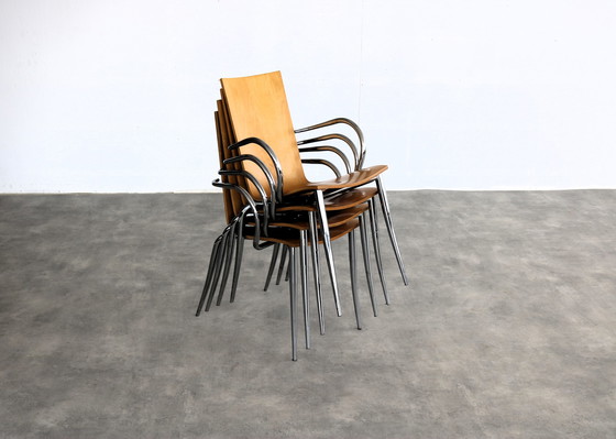 Image 1 of 6x Philippe Starck, chaise Olly Tango