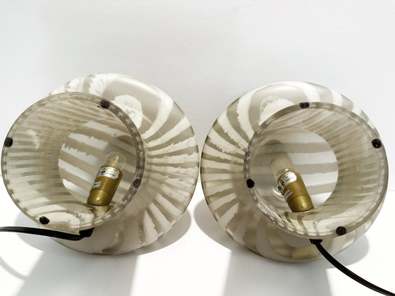 Image 1 of 2x Peill & Putzler mushroom table lamps