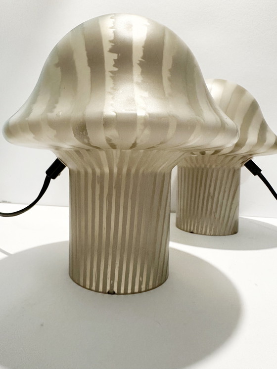 Image 1 of 2x Lampes de table champignon Peill & Putzler