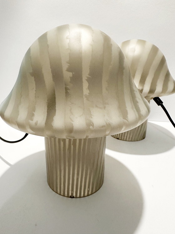 Image 1 of 2x Lampes de table champignon Peill & Putzler