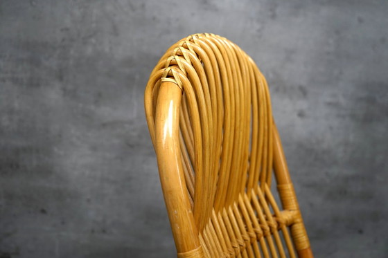 Image 1 of Rocking chair made of bamboo, 1970s