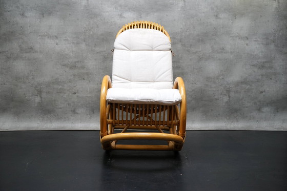 Image 1 of Rocking chair made of bamboo, 1970s