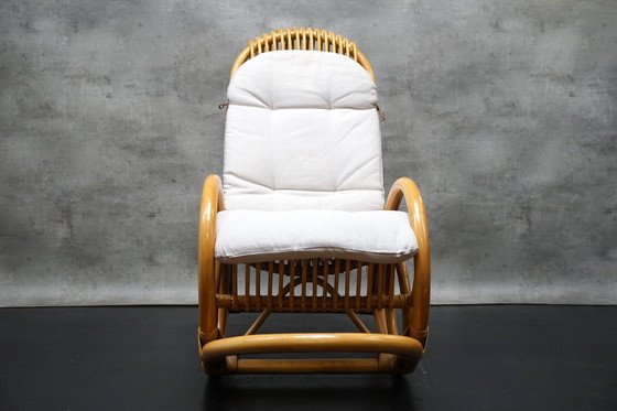 Image 1 of Rocking chair made of bamboo, 1970s