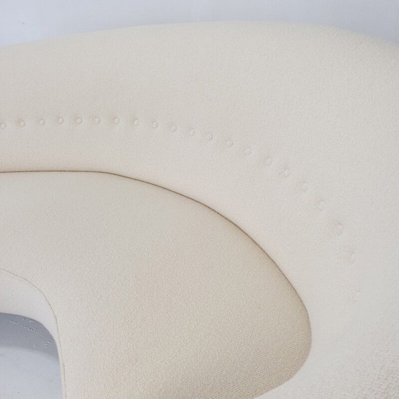 Image 1 of Vintage curved sofa by Federico Munari, Italy 1950s