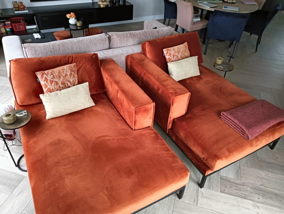 Image 1 of Interiors DMF 1 X Sofa And 2 X Ottomane