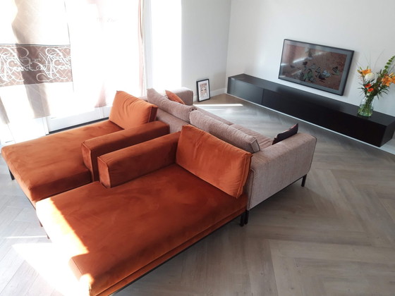 Image 1 of Interiors DMF 1 X Sofa And 2 X Ottomane