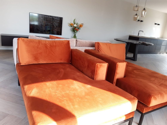 Image 1 of Interiors DMF 1 X Sofa And 2 X Ottomane