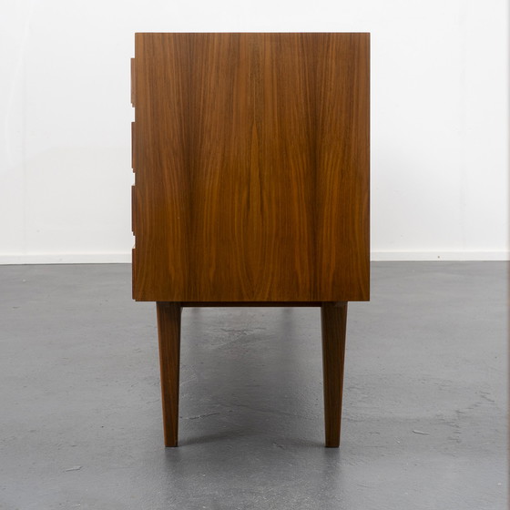 Image 1 of 60s sideboard, walnut, restored, 200cm