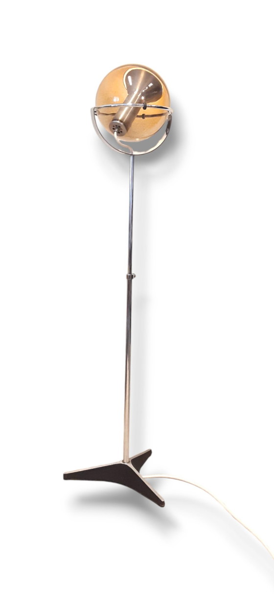 Image 1 of Raak Globe Floor Lamp, Design Frank Ligtelijn