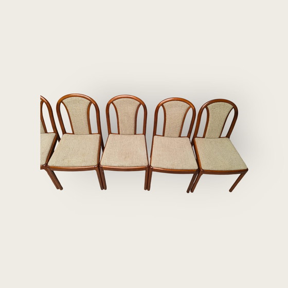 Image 1 of 8x Mid - Century dining table chairs