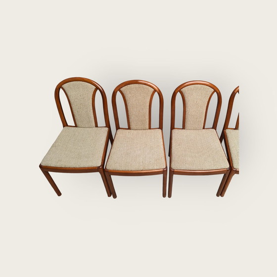 Image 1 of 8x Mid - Century dining table chairs