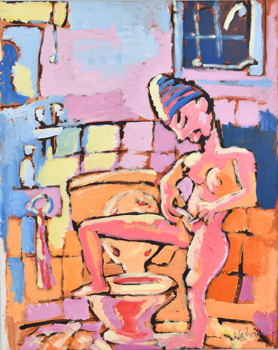 Image 1 of Peter Klashorst - La salle de bain