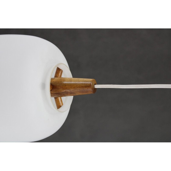 Image 1 of Vintage Uluv glass pendant lamp, Czechoslovakia 1970s