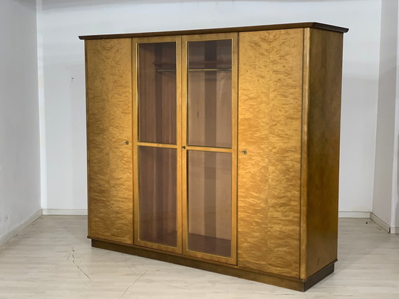 Image 1 of Danish teak highboard cabinet living room cabinet vintage
