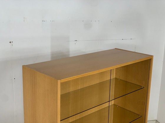 Image 1 of Danish teak highboard cabinet living room cabinet vintage