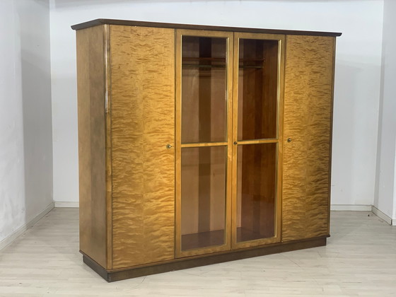 Image 1 of Danish teak highboard cabinet living room cabinet vintage