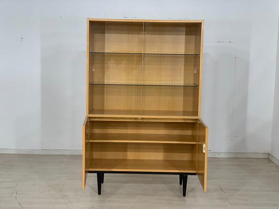 Image 1 of Danish teak highboard cabinet living room cabinet vintage