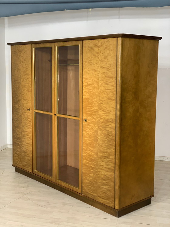 Image 1 of Danish teak highboard cabinet living room cabinet vintage