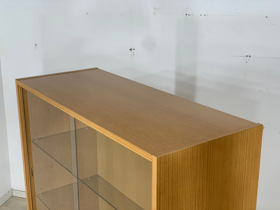 Image 1 of Danish teak highboard cabinet living room cabinet vintage
