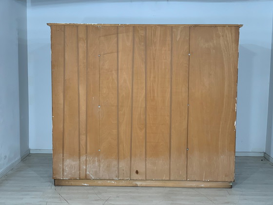 Image 1 of Danish teak highboard cabinet living room cabinet vintage