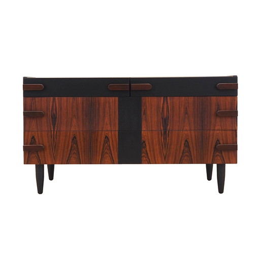 Rosewood Chest Of Drawers, Danish Design, 1970S, Production: Denmark