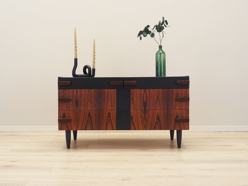 Rosewood Chest Of Drawers, Danish Design, 1970S, Production: Denmark