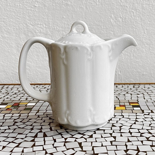 Vintage Monbijou porcelain teapot pitcher for Rosenthal, Germany 1970