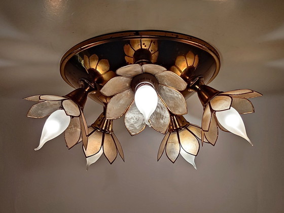 Image 1 of Ceiling Lamps Set S.A. Boulanger "Lotus"