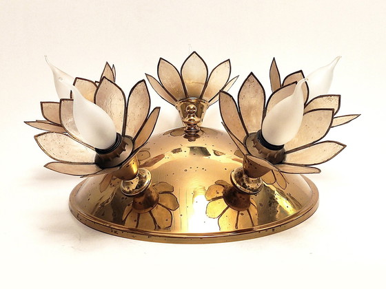 Image 1 of Ceiling Lamps Set S.A. Boulanger "Lotus"