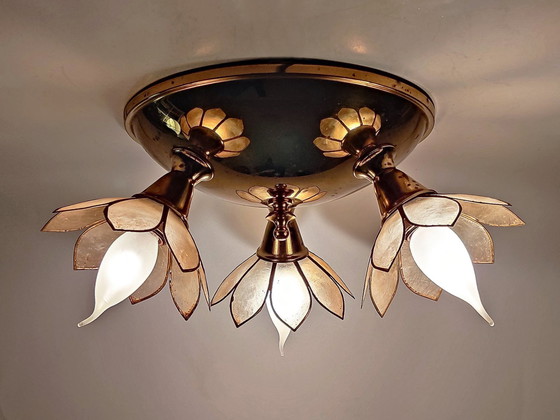 Image 1 of Ceiling Lamps Set S.A. Boulanger "Lotus"