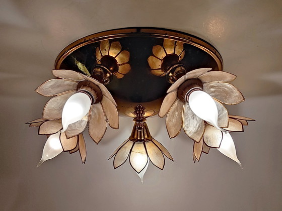 Image 1 of Ceiling Lamps Set S.A. Boulanger "Lotus"