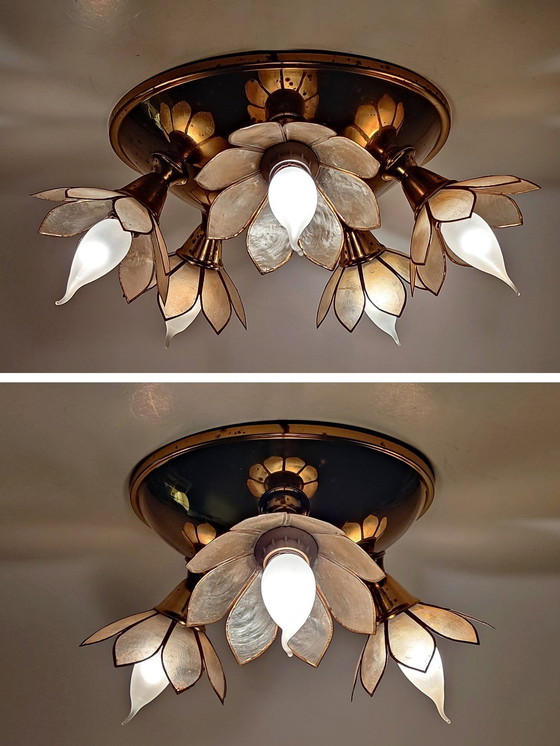 Image 1 of Ceiling Lamps Set S.A. Boulanger "Lotus"